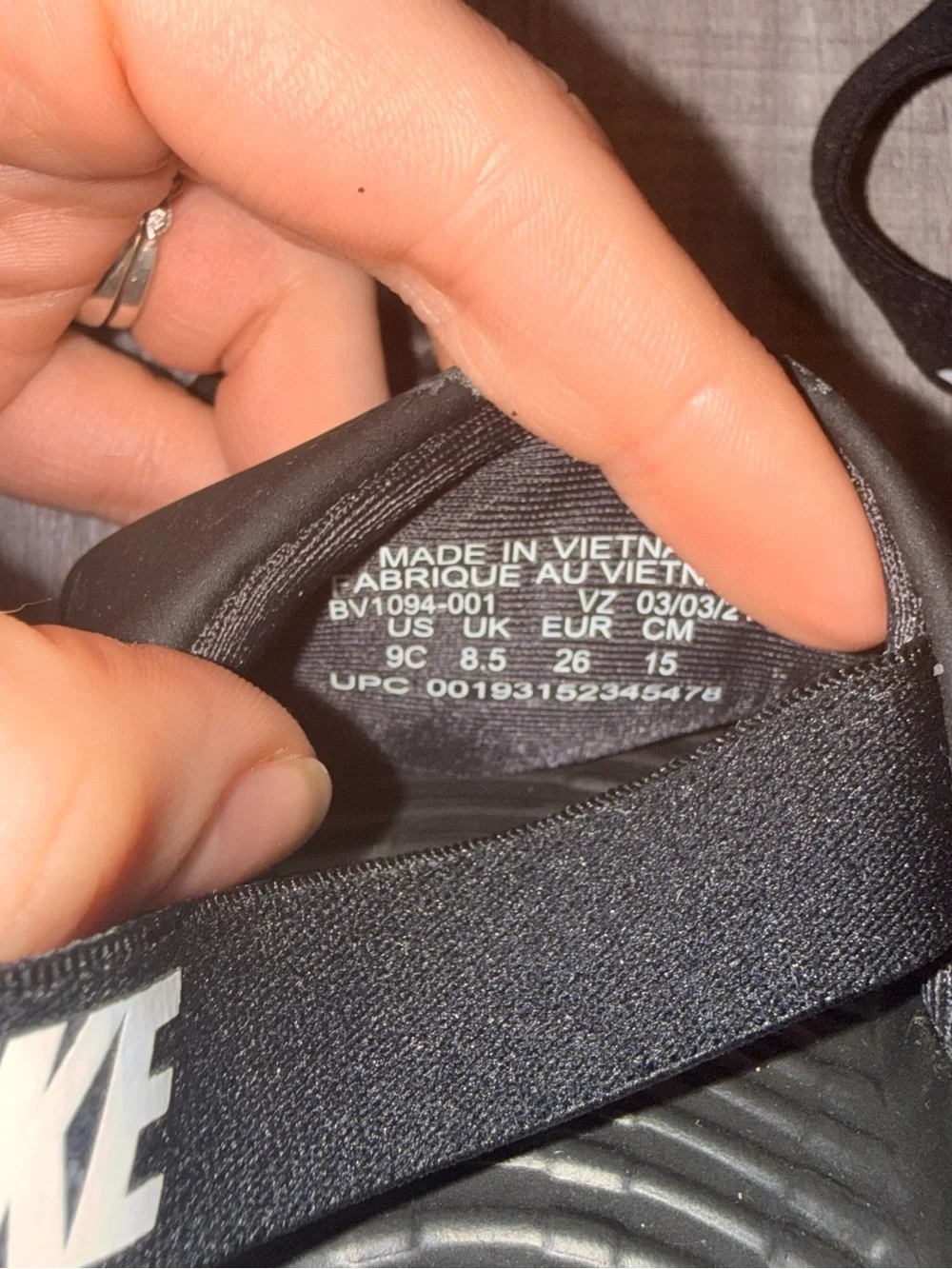 Toddler Nike Slides